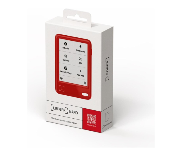 Ledger Nano Gen 5 Cherry Red Crypto Hardware Wallet with Recovery K - 1539844 - zdjęcie 5